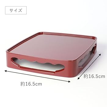 Amazon｜仏膳セット 紀州塗り お仏壇用 日本製 5.5寸 16.5cm 低